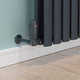 ECHO-CR-AA-LS05 - Echo Corner TRV All-Anthracite Thermostatic Radiator Valve ECHO-CR-AA-LS05 - Echo Corner TRV All-Anthracite Thermostatic Radiator Valve